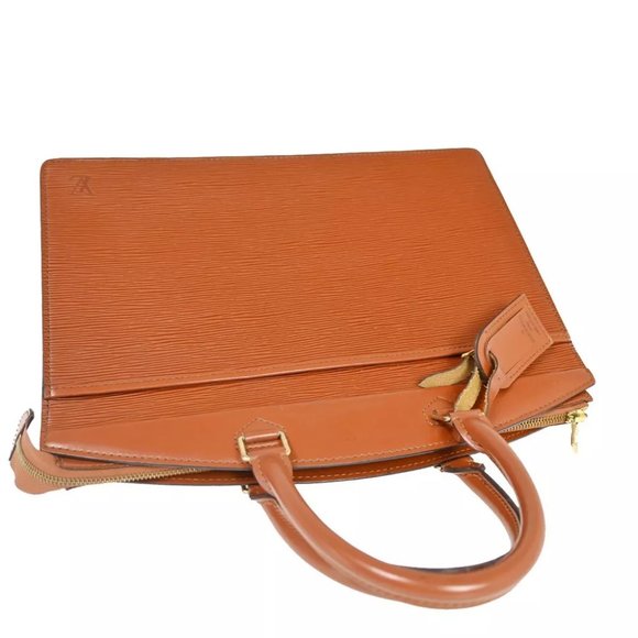 authenticity guaranteed LOUIS VUITTON LV Logo Riviera Hand Bag Epi Leather - Picture 4 of 16